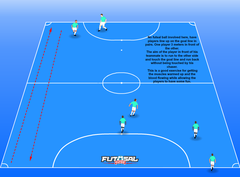 Cant Catch Me Futsal Warm Up Drills