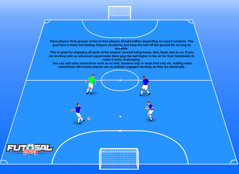 Play tag to give players a fun soccer warm up drill - Soccer Warm